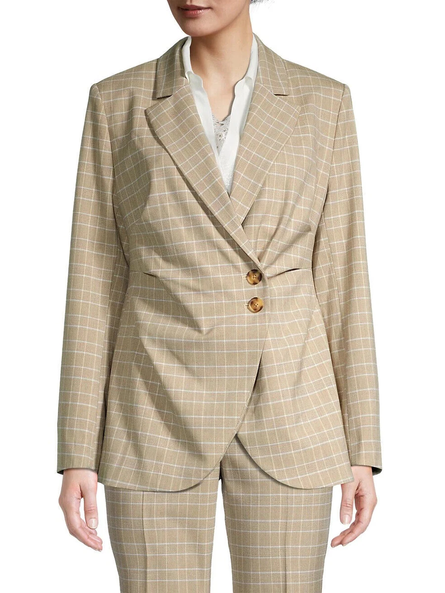 Blazer (veste Tailleur) TAHARI Couleur Crème/ivoire - Taille 4 - Occasion Très Bon état