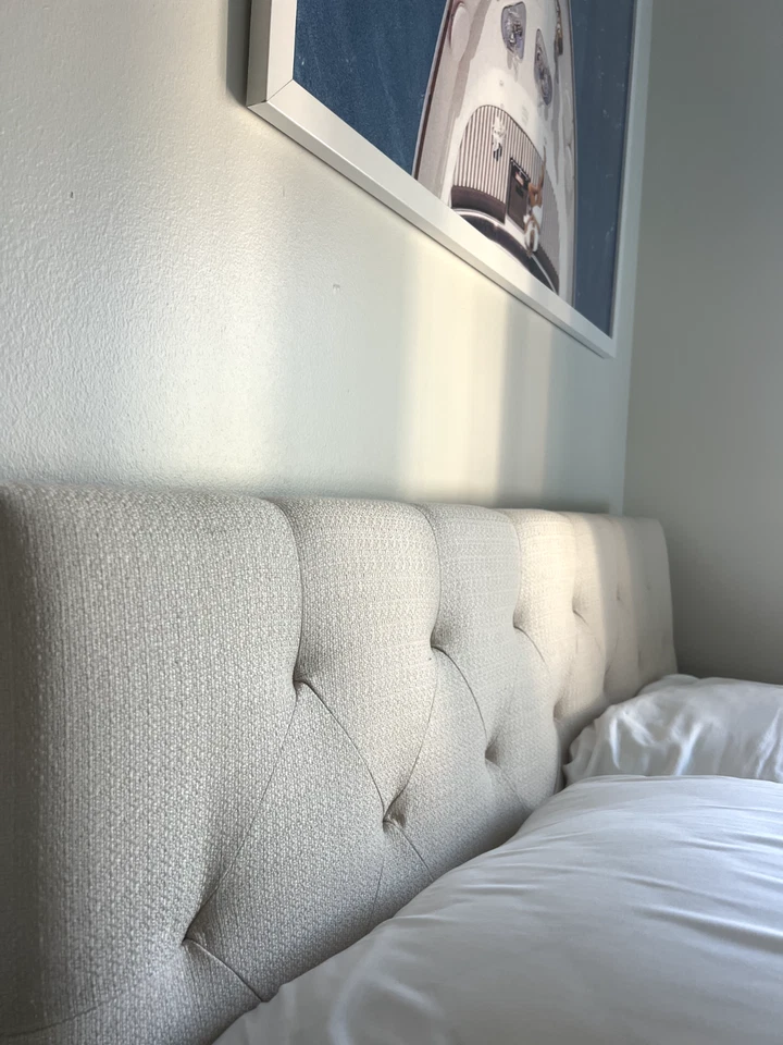 Aijha Upholstered Panel Headboard - Image 3 of 3