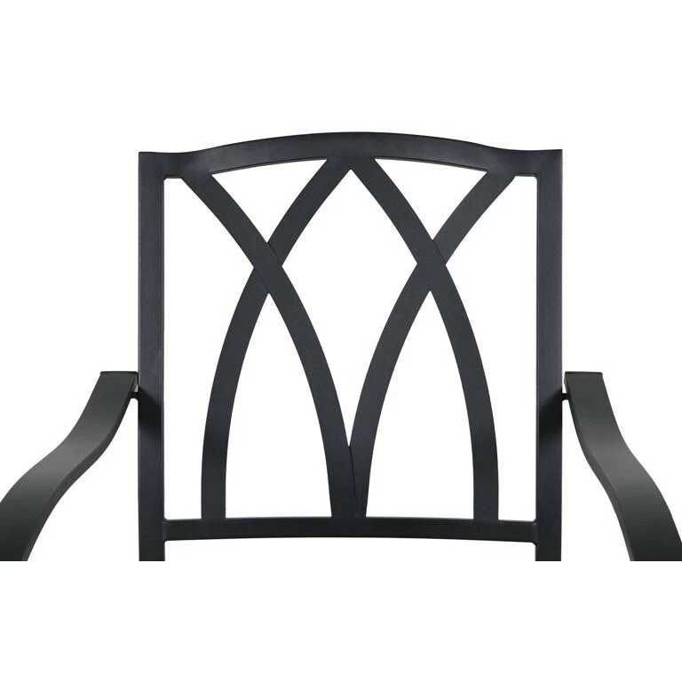 Mainstays Belden Park 3 peças conjunto bistrô pátio externo, azul - Imagem 4 de 4