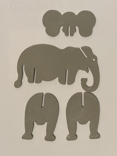 Rompecabezas de plástico 3D vintage de la década de 1980 para animales de zoológico - Imagen 16 de 16