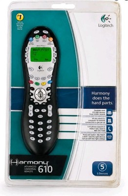 Logitech Harmony 610 Advanced Universal Remote Control