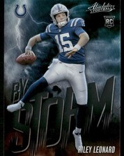 2025 Panini Absolute #14 Riley Leonard By Storm