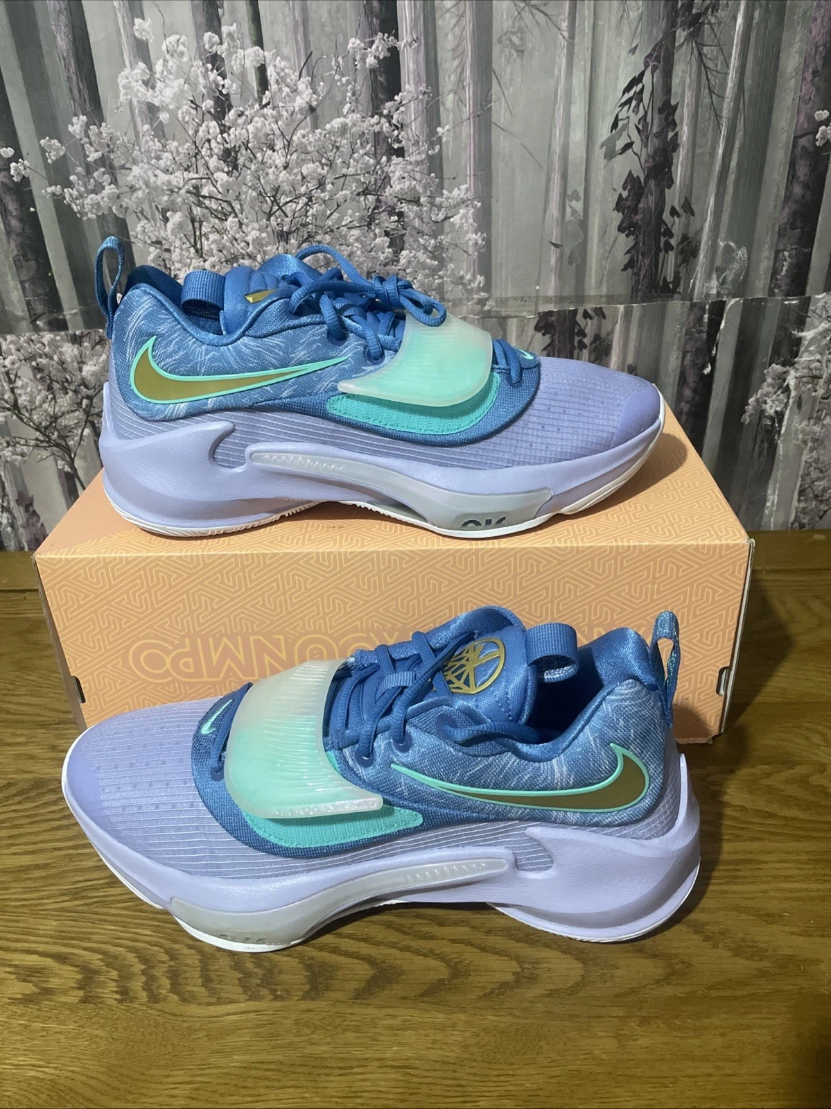 NIKE ZOOM FREAK 3 BLU OLANDESE DA UOMO TAGLIA UK 10 5 EUR 45 5 DA0694 401