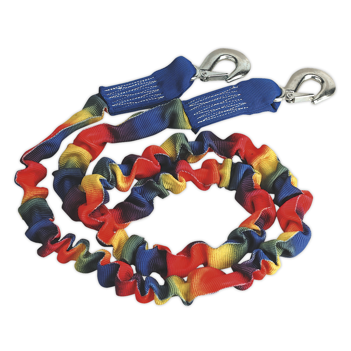 Sealey Tow Rope Heavy Duty Stitched Hook 3000kg Rolling Load Capacity TH3002