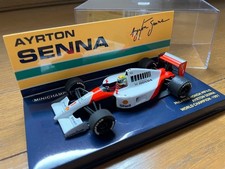 MINICHAMPS 1/43 McLaren Honda MP4/6 1991 Ayrton Senna Champion Car Model