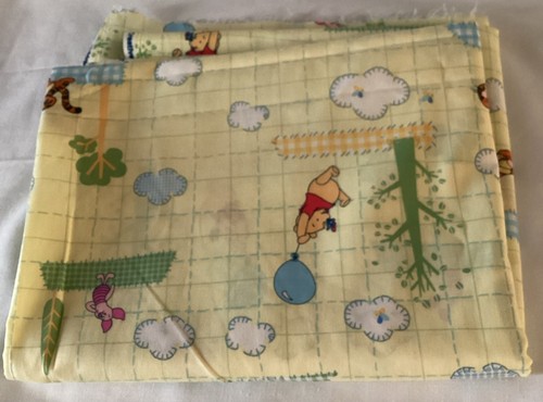 Stitch Plaid Scenic Winnie The Pooh Disney For Springs 2 Yards Cotton - Picture 4 of 6