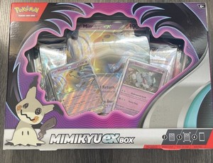 pokemon trading card game: mimikyu ex box Amazon.com: Pokemon TCG: Mimikyu ex & Alcremie ex Premium Collection