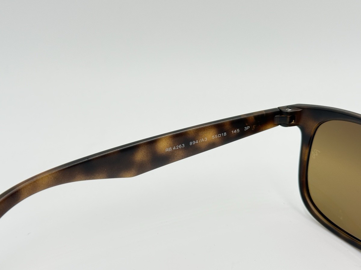 Ray Ban RB4263 894/A3 Polarized Bronze Mirror Chromance/TORTOISE