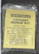 NEW OEM Sears Craftsman USA 43434 Ratchet Repair Kit 44808 44811  Quick Teardrop