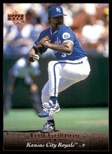 Tom Gordon 1995 Upper Deck #418 Royals MLB READ FREE SHIPPING AutographDen