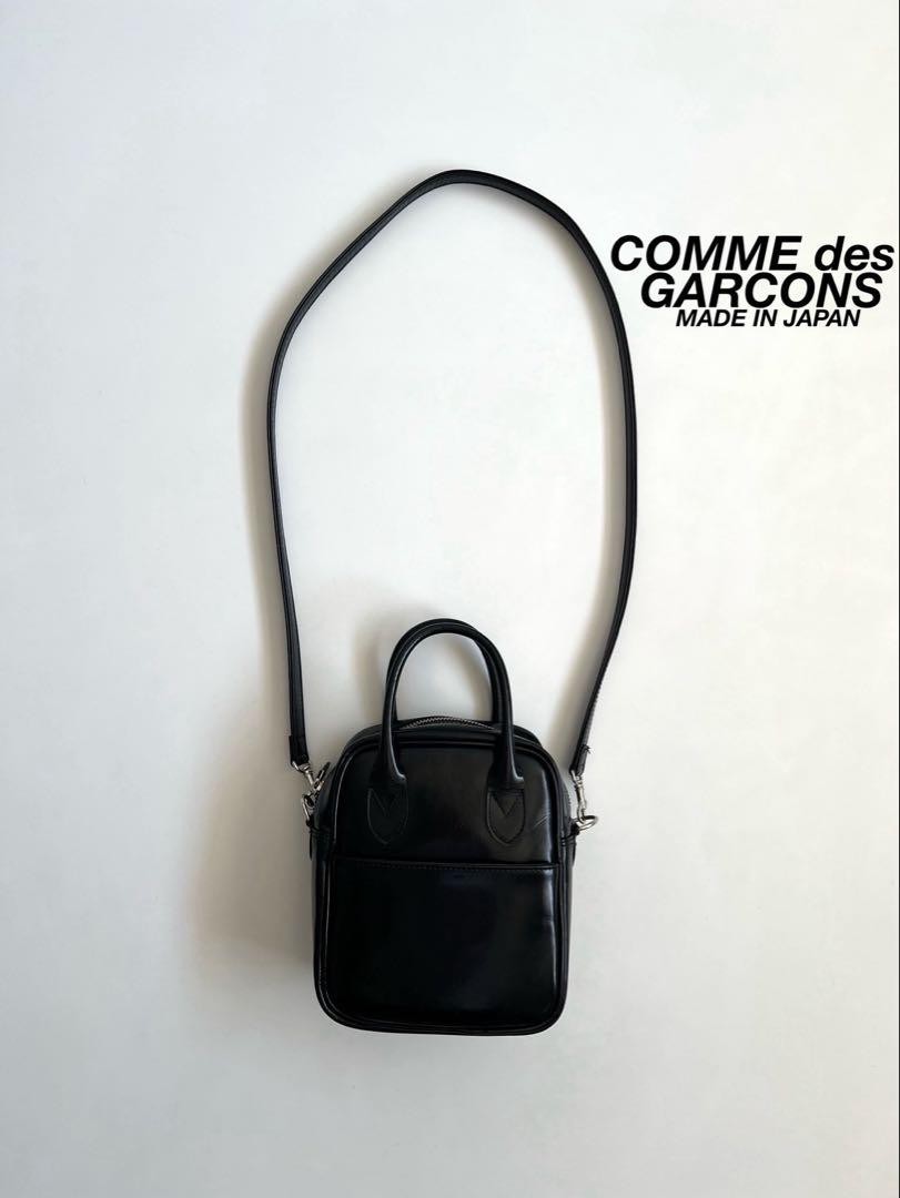 COMME des GARCONS 青山 2WAY SHOULDER BAG COMME des GARCONS Aoyama 2Way Shoulder Bag Leather Cube