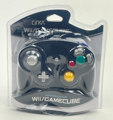 NEW Gamecube controller CIB! CirKA M05819BK Gamepad NEW in Box