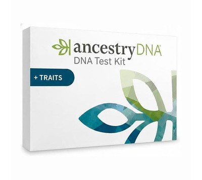 AncestryDNA + Traits Genetic Test Kit: Personalized 1 Count (Pack of 1) 