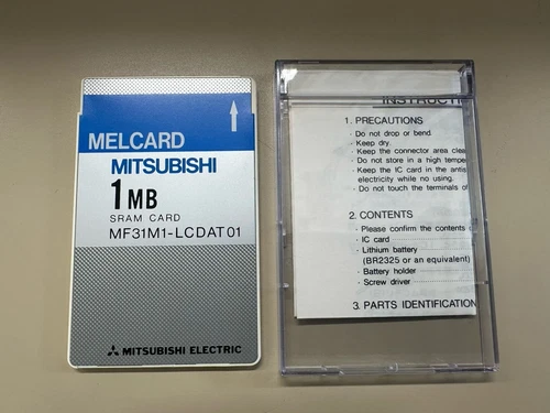 Mitsubishi MF31M1-LCDAT01 1MB SRAM Card