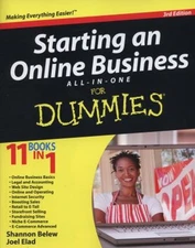 Starting an Online Business All-in-One for Dummies Joel, Belew, S