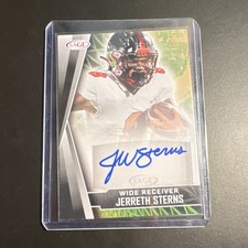 SAGE 2022 High Series Jerreth Sterns Autograph Western Kentucky #A-JS Football