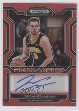 2022 Prizm Draft Picks College Penmanship Red 45/199 Jordan Bohannon Auto 0rz7
