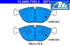 SET PASTIGLIE FRENO ANTERIORI 13.0460-7183.2 ATE I