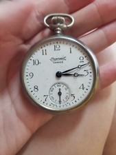 Vintage Yankee Ingersoll Pocket Watch Does Not Work READ DESCRIP.