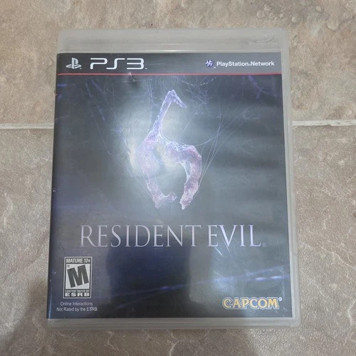 Resident Evil 6 Sony PlayStation 3 PS3 Game FAST FREE SHIPPING