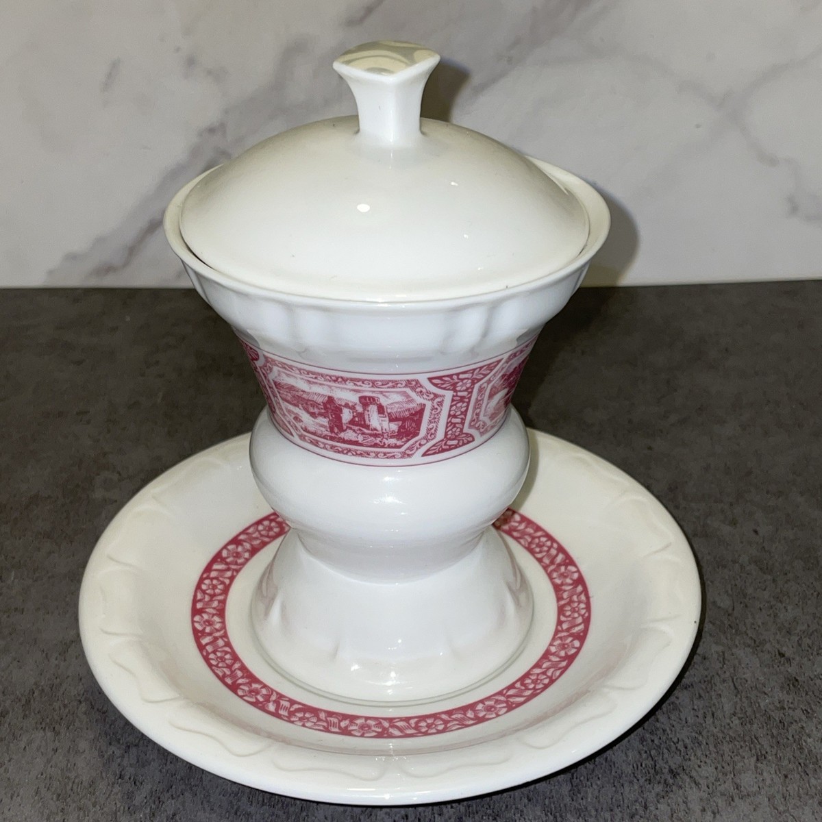 VTG Asbach Collection Heinrich Rudesheimer Kaffee coffee cups and saucers  set | eBay