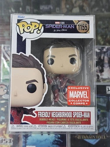 Funko Pop! Vinyl: Friendly Neighborhood Spider-Man Exclusive Collector # 1155
