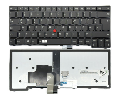 DE - Tastatur Keyboard mit Beleuchtung komp. für IBM Lenovo Thinkpad T400s, T460