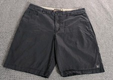 Quiksilver Waterman Collection Chino Shorts Black Outdoor Men's Size 38