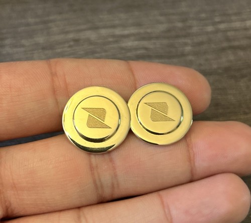 Tiffany & Co Sterling Silver And 18k Gold Cufflinks