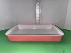 Pyrex Flamingo Pink 2 Qt. Casserole Dish 232 Vintage Baking Pan Pre-Owned