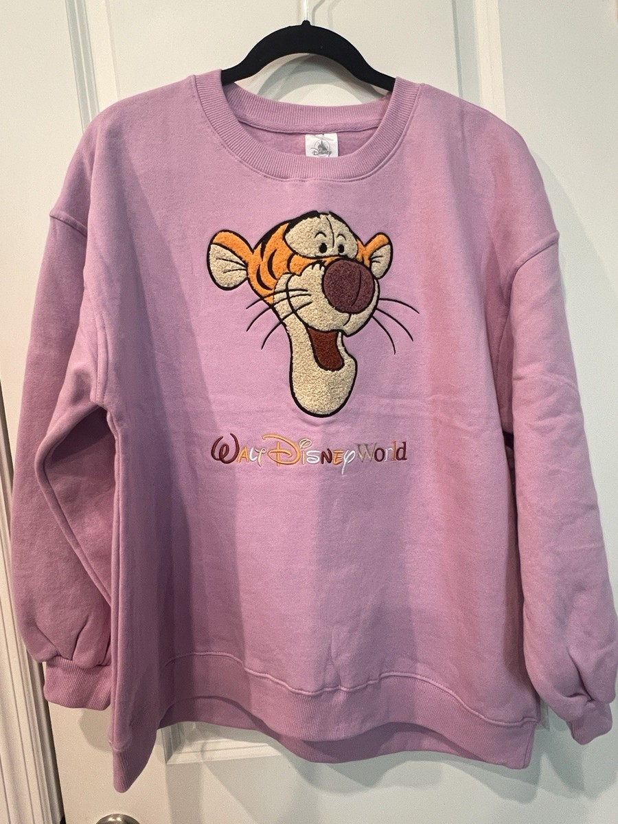 90s Walt Disney World Tigger ジップアップパーカー Vintage Tigger Sweatshirt Tigger Sweater Tigger Walt Disney