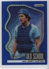 2022 Panini Prizm Old School Blue Mojo Prizm 97/199 Gary Carter #OS-10 HOF 04br