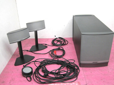 Bose Companion 5 Multimedia Speaker System Complete, Working, Great Sound T9-A15