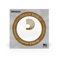 D'Addario PB026 Phosphor Bronze Wound Acoustic Single String - .026