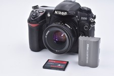 Nikon D200 DSLR with 50mm AF 1:1.8 lens,  bat...