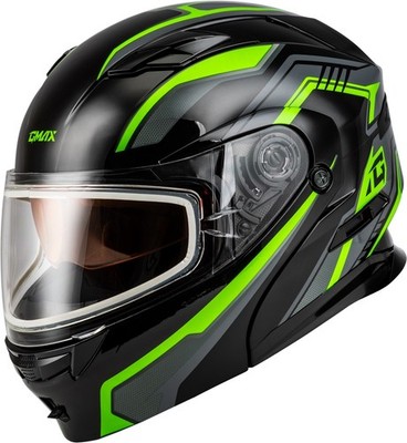 G-Max M201391319 MD-01S Transistor Helmet with Dual Lens 3XL Black