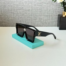 Louis Vuitton Z1578E  Cyclone  Black Sunglasses Adorned with Swarovski Crystals