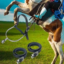 Western Spur Straps Breathable PP Boot Straps Horse Riding Gear for Men Women
