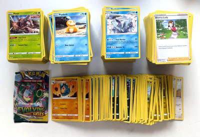 Pokemon Karten Evolving Skies Karten 2021 Common Uncommon - Sie wählen - NM /203