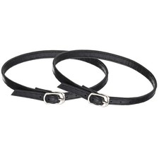 2Pcs High Heels Shoe Straps Detachable Ankle Shoelace Straps Matt Black