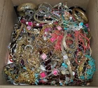 Vintage/Retro/Modern Costume Scrap/Upcycle Grab Jewelry Lot (BOX D) ~ 17.6 LBS