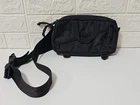 TOPO DESIGNS Black On Black Mini Quick Pack Fanny Hip Shoulder Hand Bag NWOT