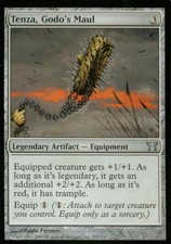 Tenza, Godo's Maul - Medium Play MTG Champions of Kamigawa