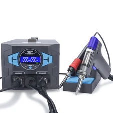 WEP 948D III 2-in-1 110W Soldering & Desoldering Rework Station - FC, ESD SAFE