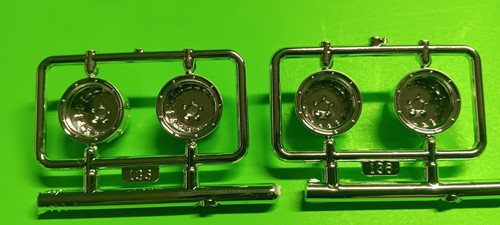 2 Sets Centerline Rim Wheel Deep Dish MPC 72 Chevy Vega Grumpys Toy Pro Stock