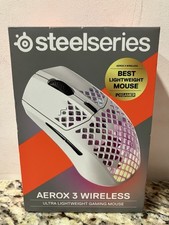 Steelseries Aerox 3 Wireless Ultra Lightweight Gaming Mouse White NEW SEALED