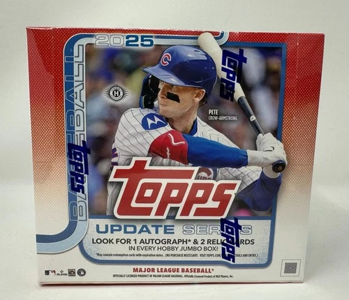 2025 Topps Update Series Baseball Jumbo Sealed Box