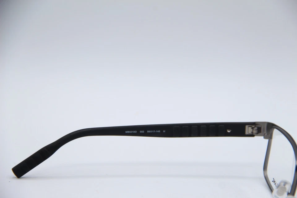 NUEVAS GAFAS MONT BLANC MB 0210O 002 NEGRAS CON MONTURAS AUTÉNTICAS 56-17 Foto 3 de 4