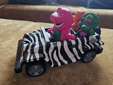 Barney & Friends Dinosaur Safari Jeep Push Along Vehicle
