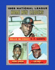 1970 Topps Set-Break # 65 NL Home Run Leaders EX-EXMINT *GMCARDS*